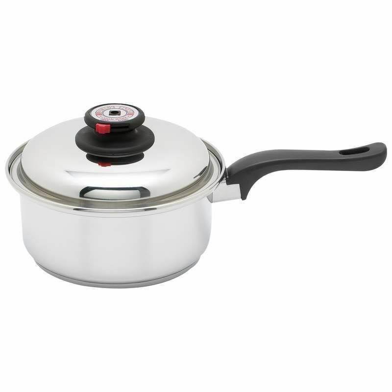 Maxam World&s Finest 7-Ply Steam Control Stainless Steel Cookware (17 Piece Set)
