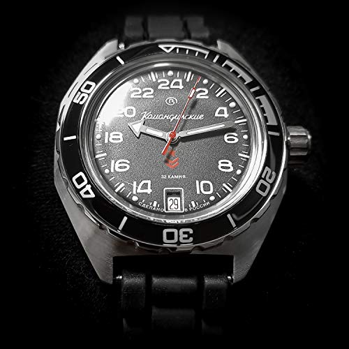 Vostok | Komandirskie 650541 GMT Automatic Mechanical Self-Winding Diver Wrist Watch
