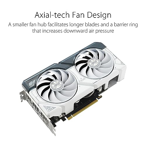 ASUS The SFF-Ready Prime GeForce RTX™ 5060 8GB GDDR7 OC Edition Graphics Card (PCIe® 5.0, 8GB GDDR7, HDMI®/DP 2.1, 2.5-Slot, Axial-tech Fans, Dual BIOS)