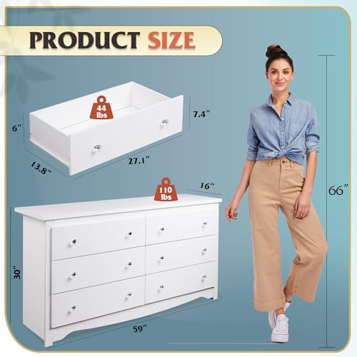 WLIVE Wood Dresser with 5 Drawers, Black Wooden Storage Cabinet, Organizer Drawers for Bedroom, Living Room, Hallway, Measuring 15.75" W * 31.50" D * 45.35" H ﻿