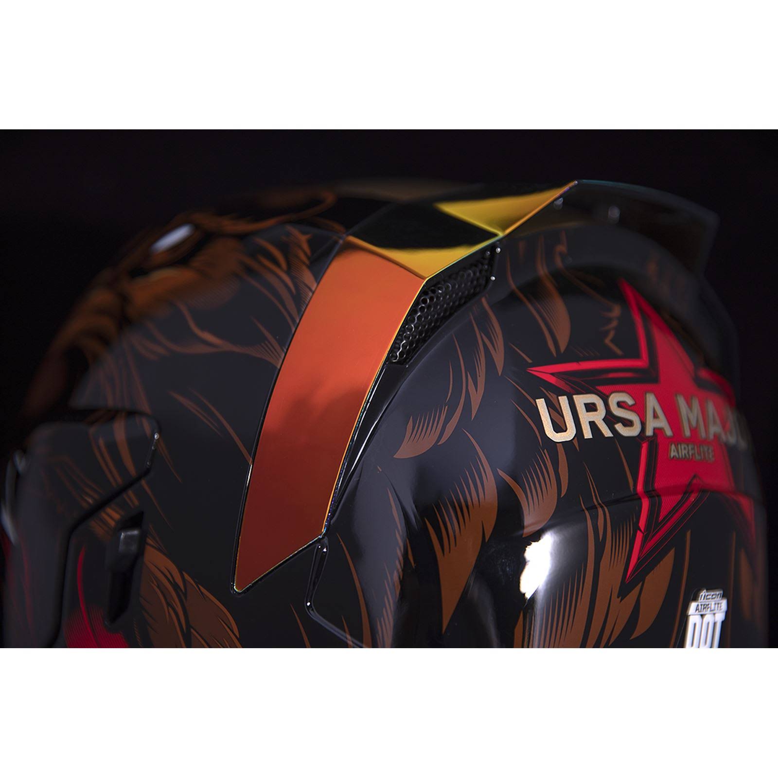 Icon Airflite Helmet - Ursa Major Xs Gold