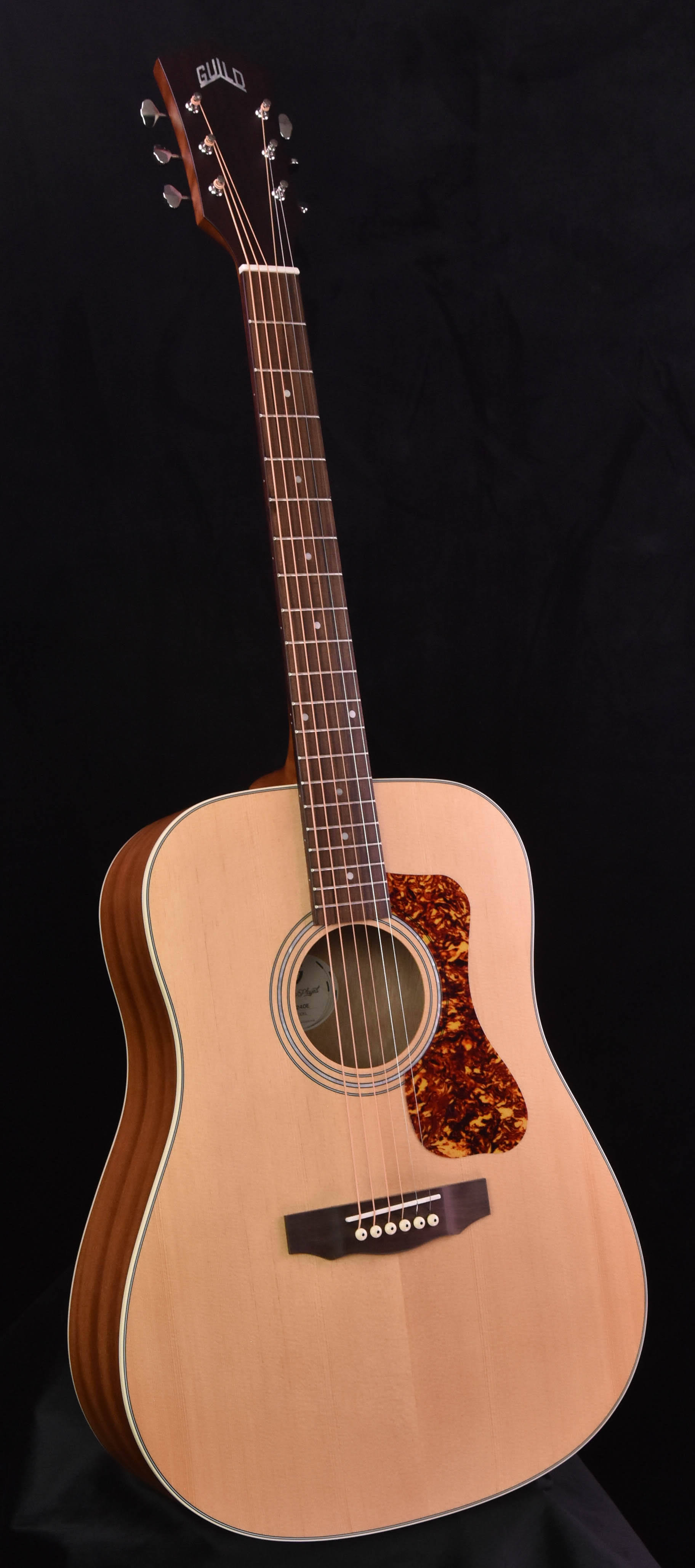 Guild D-240E Acoustic-Electric Guitar, Natural