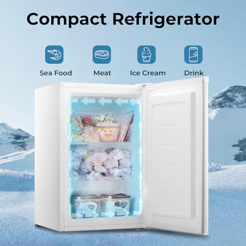 Upright freezer 7-grade Thermostat Control