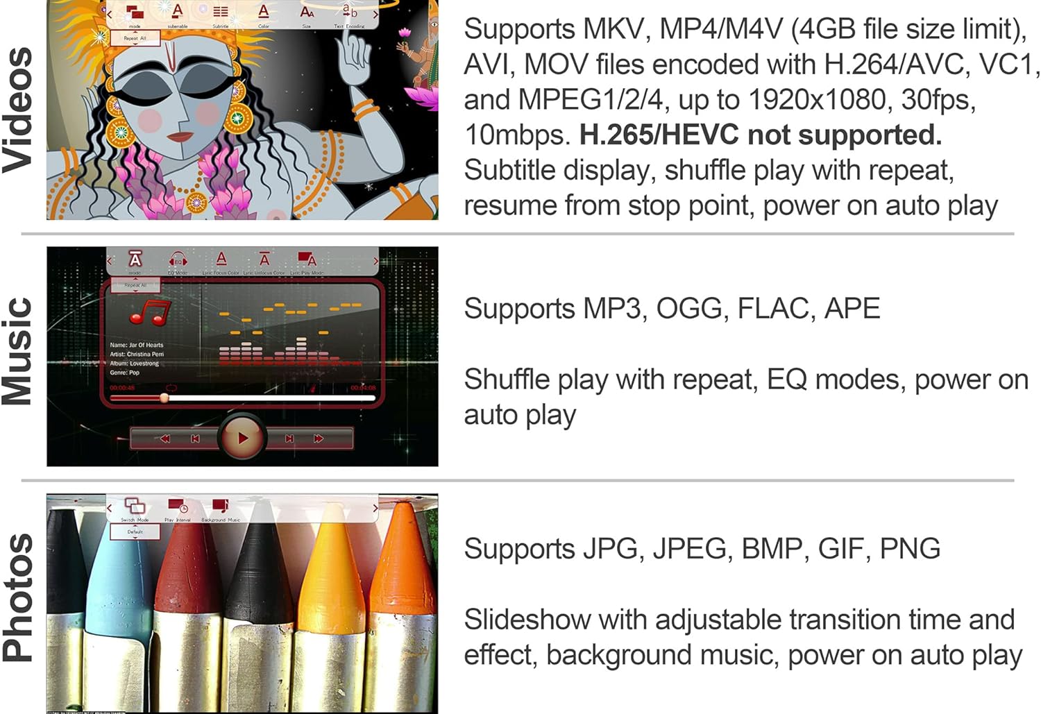 Micca Speck G2 1080p Full-HD Ultra Portable Digital Media Player for USB Drives and SD/SDHC Cards Pack of 2