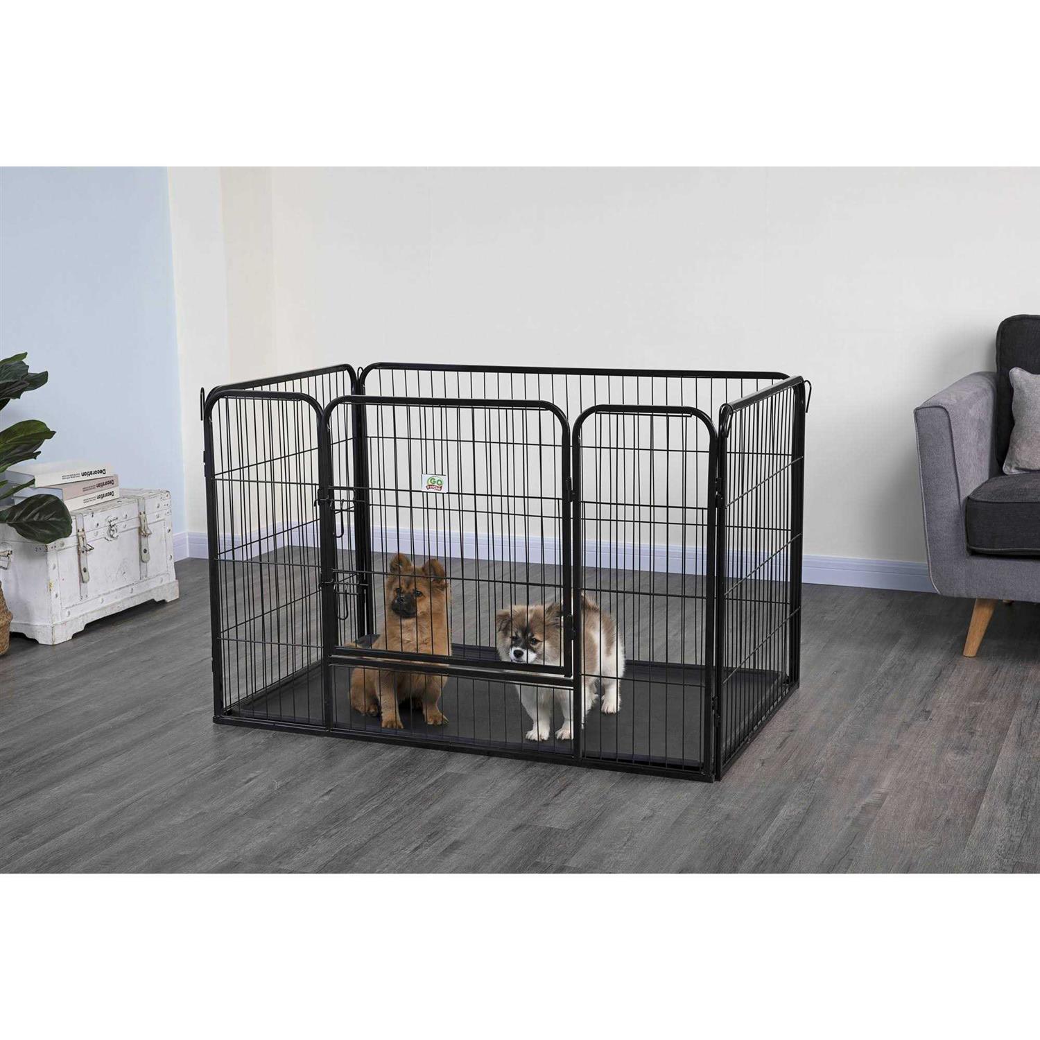Go Pet Club 50 in. Heavy Duty Play Pen Crate - Pet Supplies online store