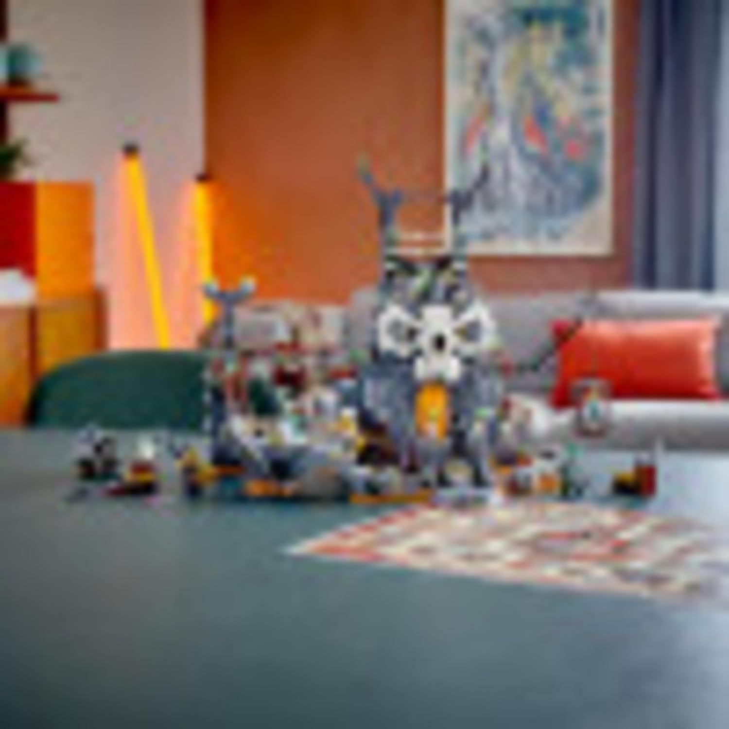 LEGO NINJAGO Skull Sorcerer’s Dungeons 71722 Dungeon Playset Building Toy for Kids Featuring Buildable Figures (1,171 Pieces)