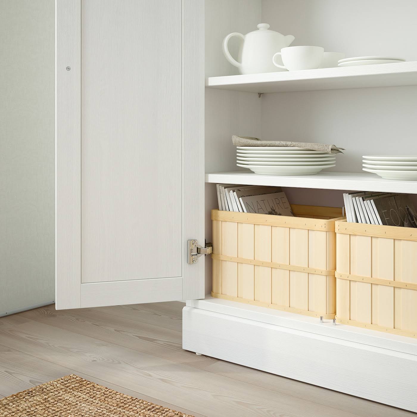 IKEA - HAVSTA Cabinet with Base, White, 31 7/8x14 5/8x52 3/4 59275101