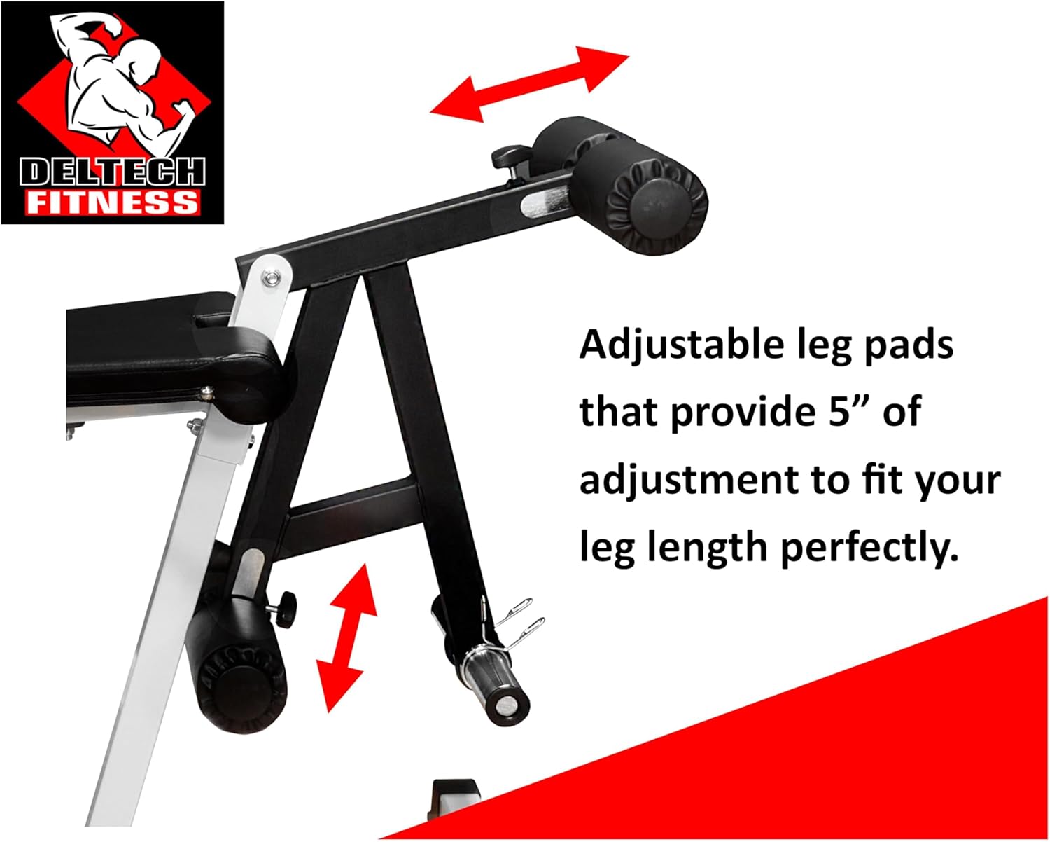 Leg Extension/Leg Curl Machine by Deltech Fitness