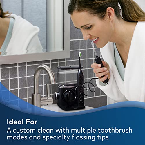 Waterpik Complete Care 9.0 Electric Toothbrush with Water Flosser, CC-01 Black