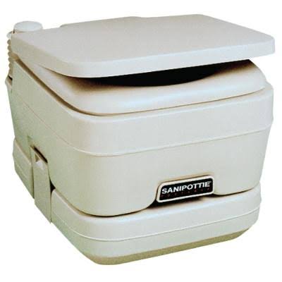 Dometic - 964 Portable Toilet 2.5 Gallon Platinum
