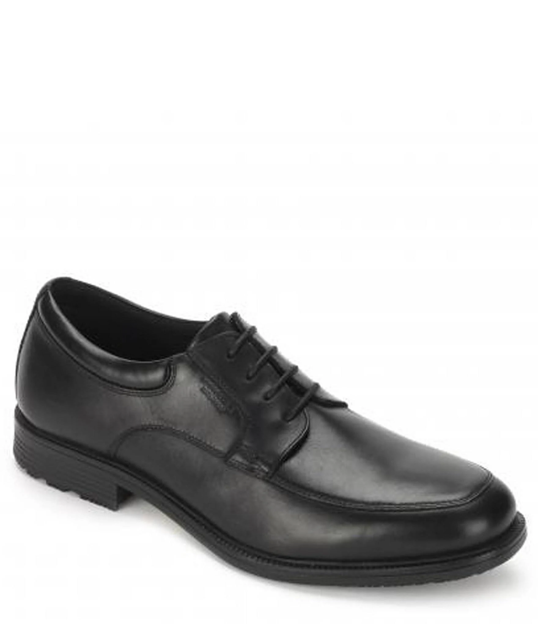 Men&s Rockport Essential Details Waterproof Apron Toe, Black