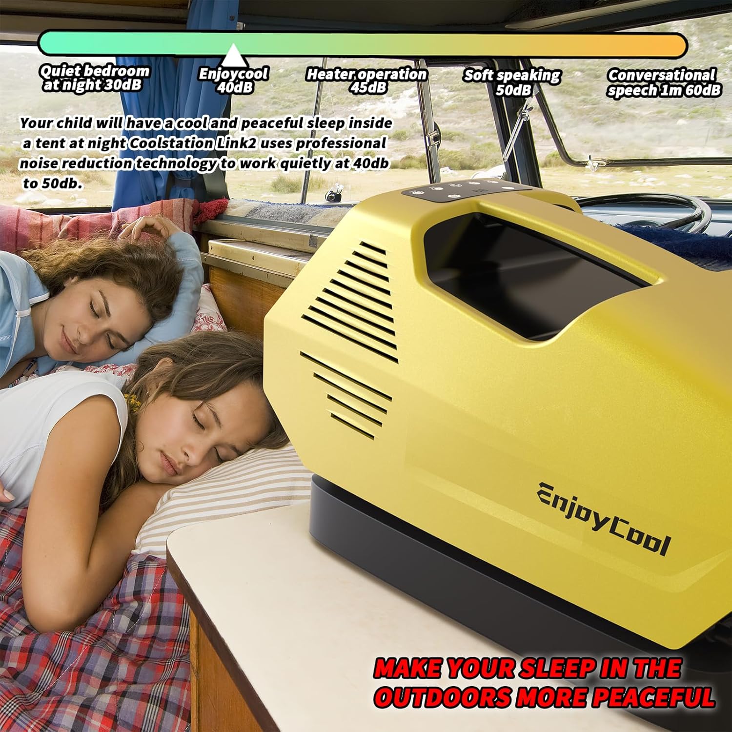 Camper Air Conditioner Portable Tent Air Conditioner Air Conditioner Portable Portable Air Conditioner Camping 2380BTU Dehumidifier Remote Control Portable AC for Truck Outdoor/RVs/Fishing or Pet A