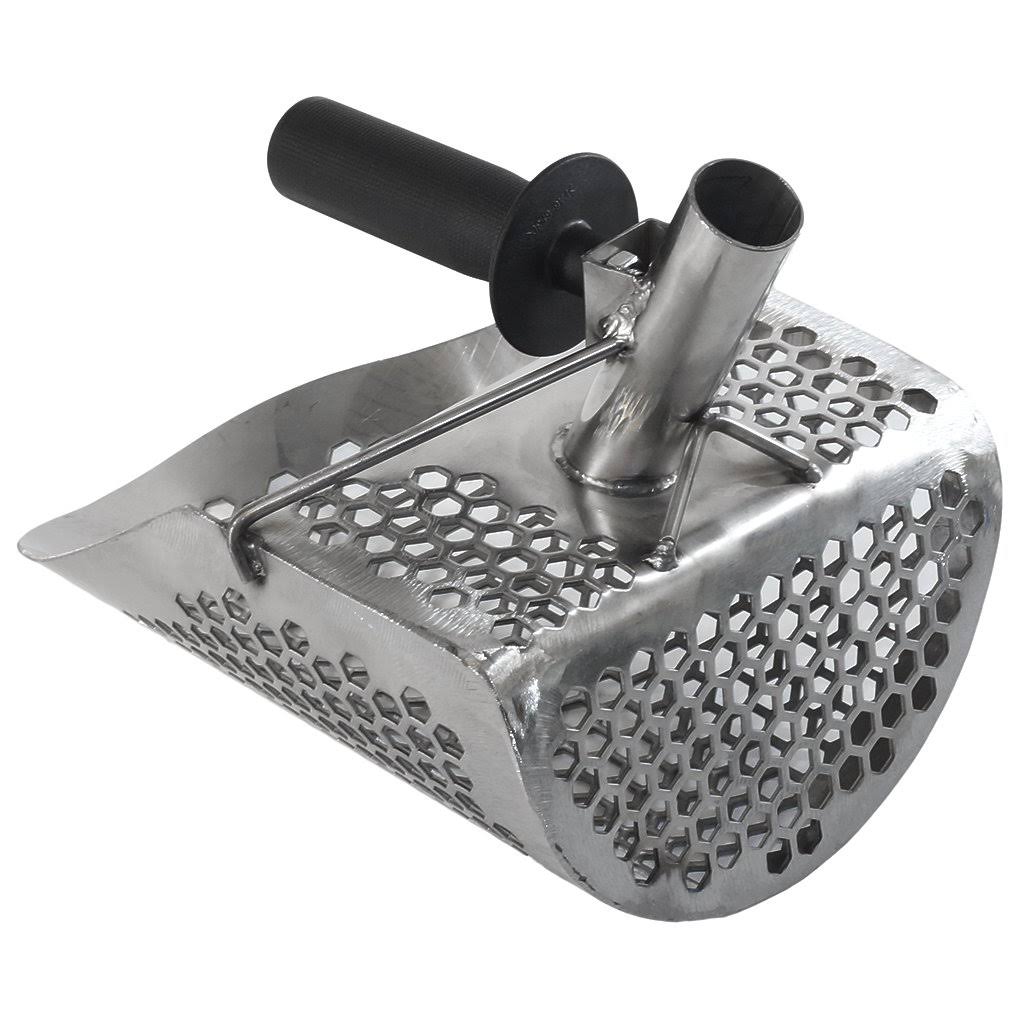 Dune Hydra 11x22 x 8x22 Stainless Metal Detector Sand Scoop with 2 Mount Options
