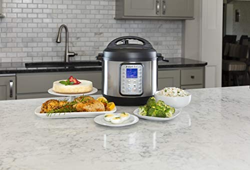 Instant Stainless Steel Duo Plus 9-In-1 Electric Dishwasher Safe Outer Lid Automatic pressure cooker