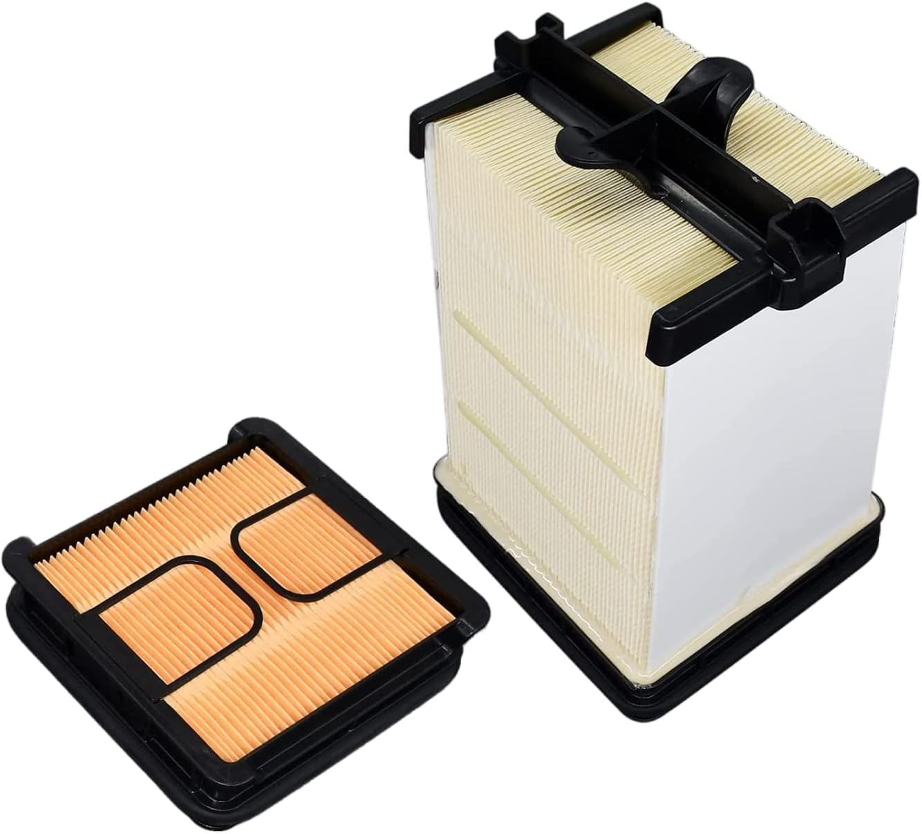 Inner Air Filter and Outer Air Filter Replace 7221934 7221933 7286322 for Bobcat Skid Steer Loaders S450 S510 S530 S550 S570 S590 Bobcat Track Loaders T450 T550 T590 T595 T630 Pack of 2