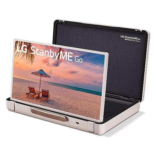 LG 27-Inch StanbyME Go Portable Smart 1080P Touch Screen