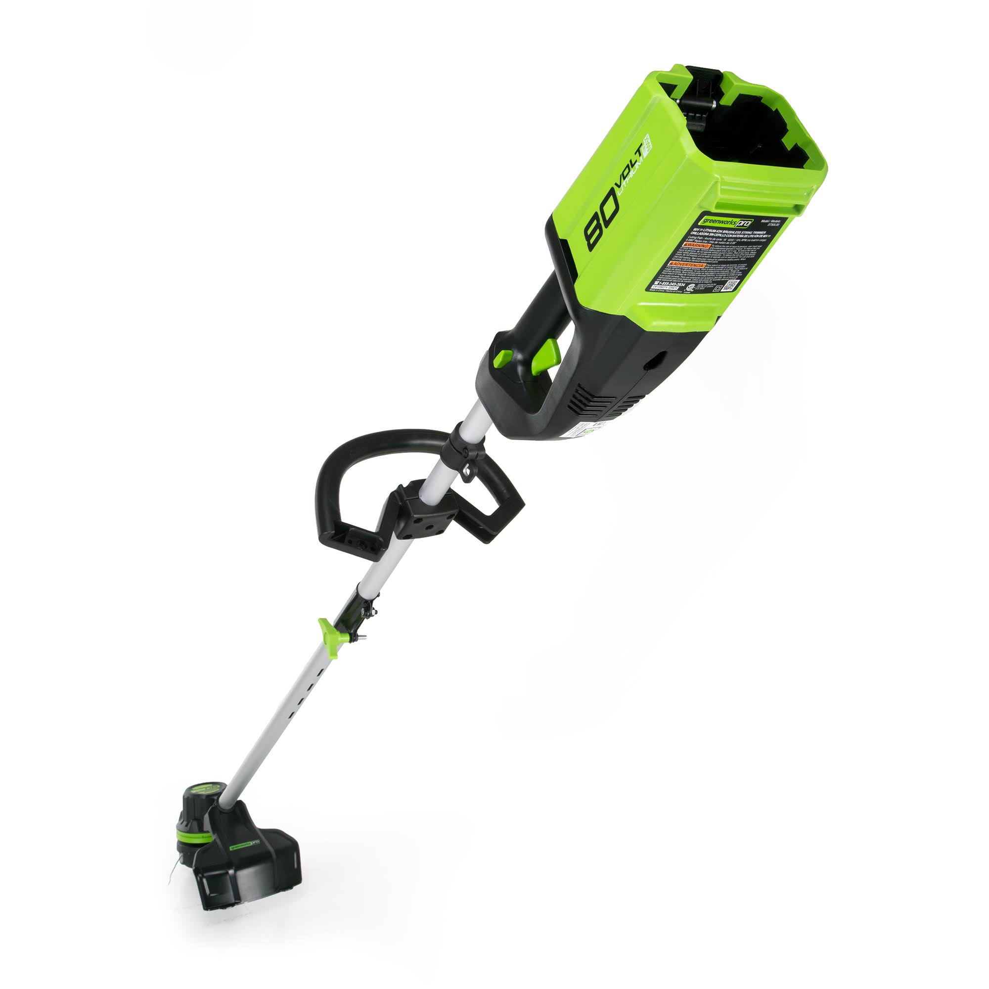 Greenworks Pro 16-inch 80V Cordless String Trimmer, 2.0 ST80L210