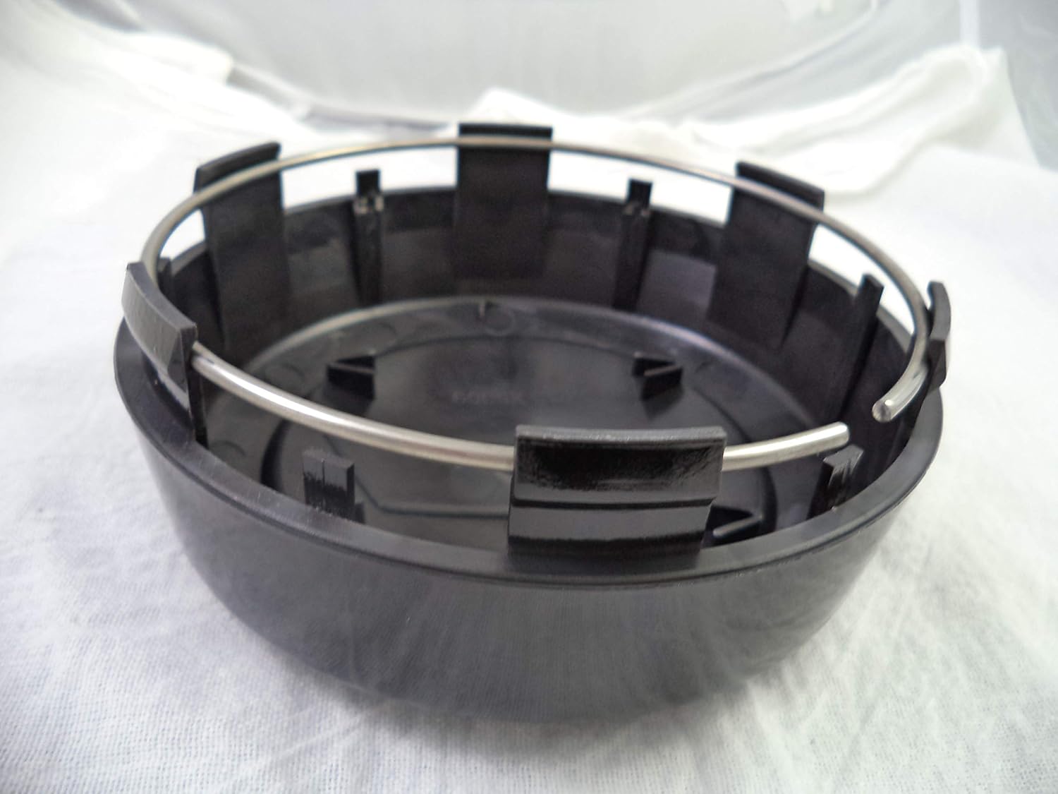 BMF Wheels Center Caps Gloss Black Shorty- Fits All 8 Lug (1 Cap) BMF Logo