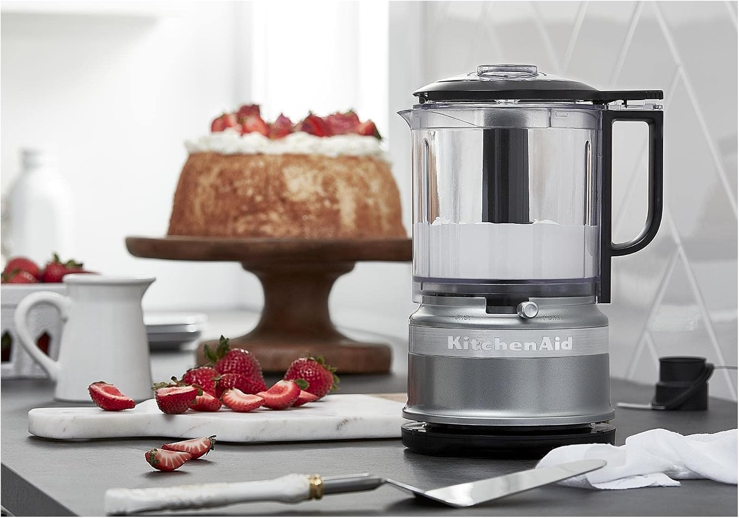 KitchenAid 9 Cup Food Processor + 5 Cup Food Chopper Bundle