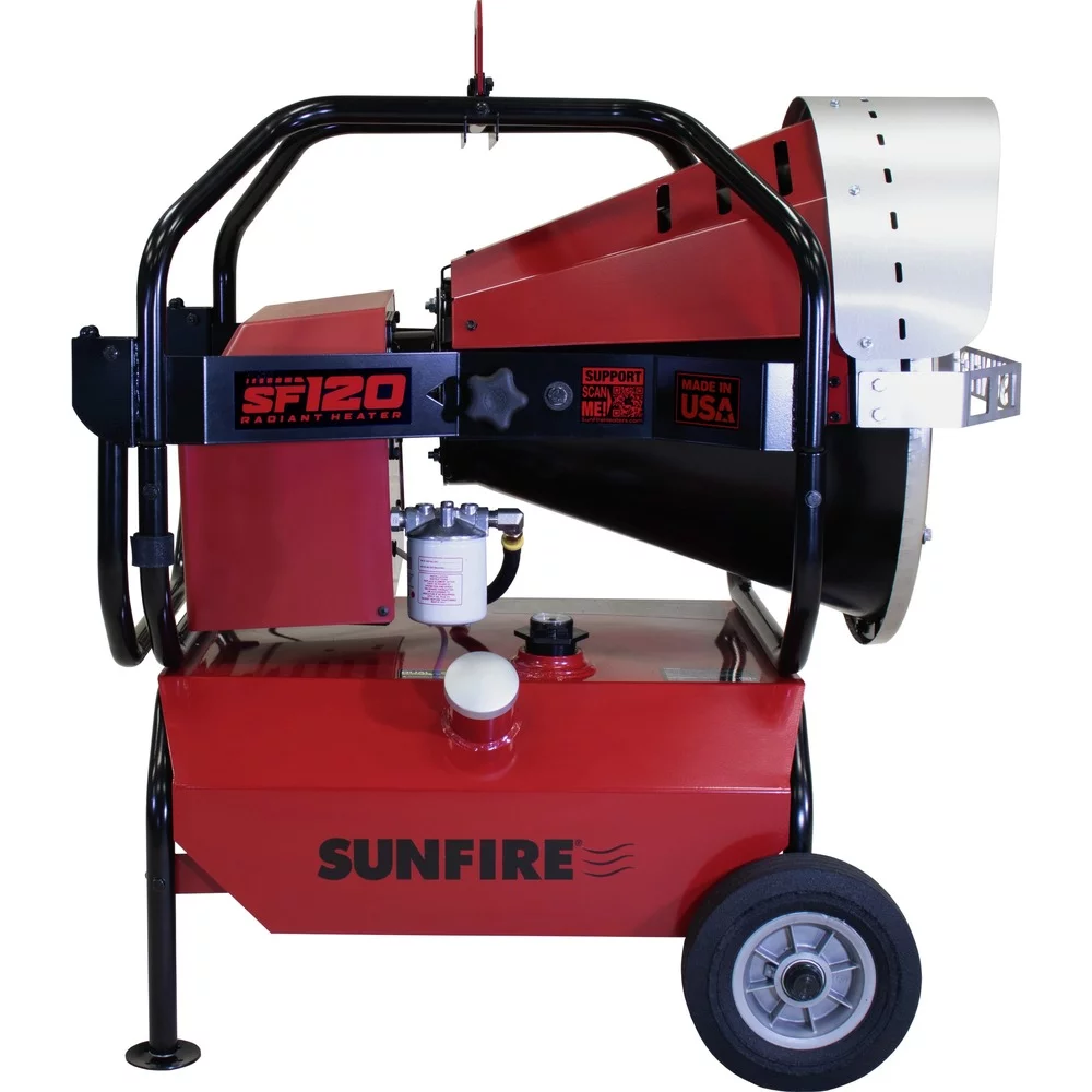 Sunfire 95120 SF120 120,000 BTU Diesel/Kerosene Radiant Heater
