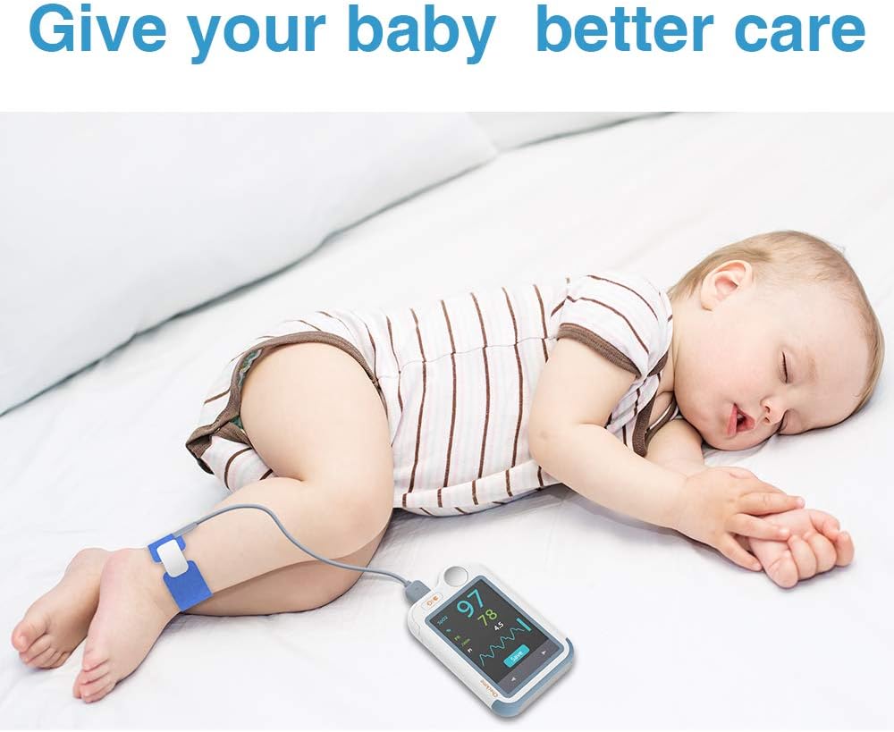Wellue Heart Monitor Plus, Portable Bluetooth Heart Health Tracker, Wireless Detection Device with Heart Rate Tracking Function, Used for Home Health Care, Free APP for iOS Android Phone & PC Software