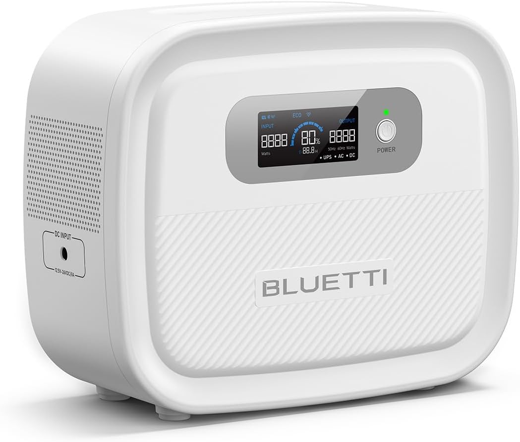 BLUETTI CPAP Battery Backup X60, 614Wh Power Bank for CPAP Machine Airsense 10, Airsense 11, Airmini, Aircurve 10, S9, Dreamstation, System one Z1 Mini, CPAP Battery for Camping, Emergency Power