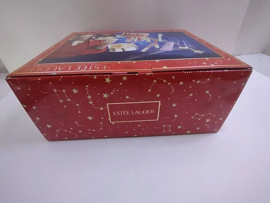 Estee Lauder Blockbuster Celestial GLOW Warm in Holiday Makeup Skincare Set 11 Full-Size Favorites + More For the Price of One Full-Size Advanced Night Repair