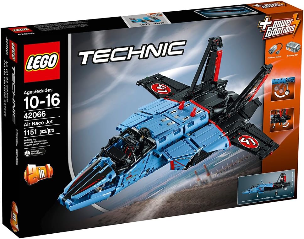 LEGO Technic Air Race Jet 42066 Building Kit (1151 Piece)