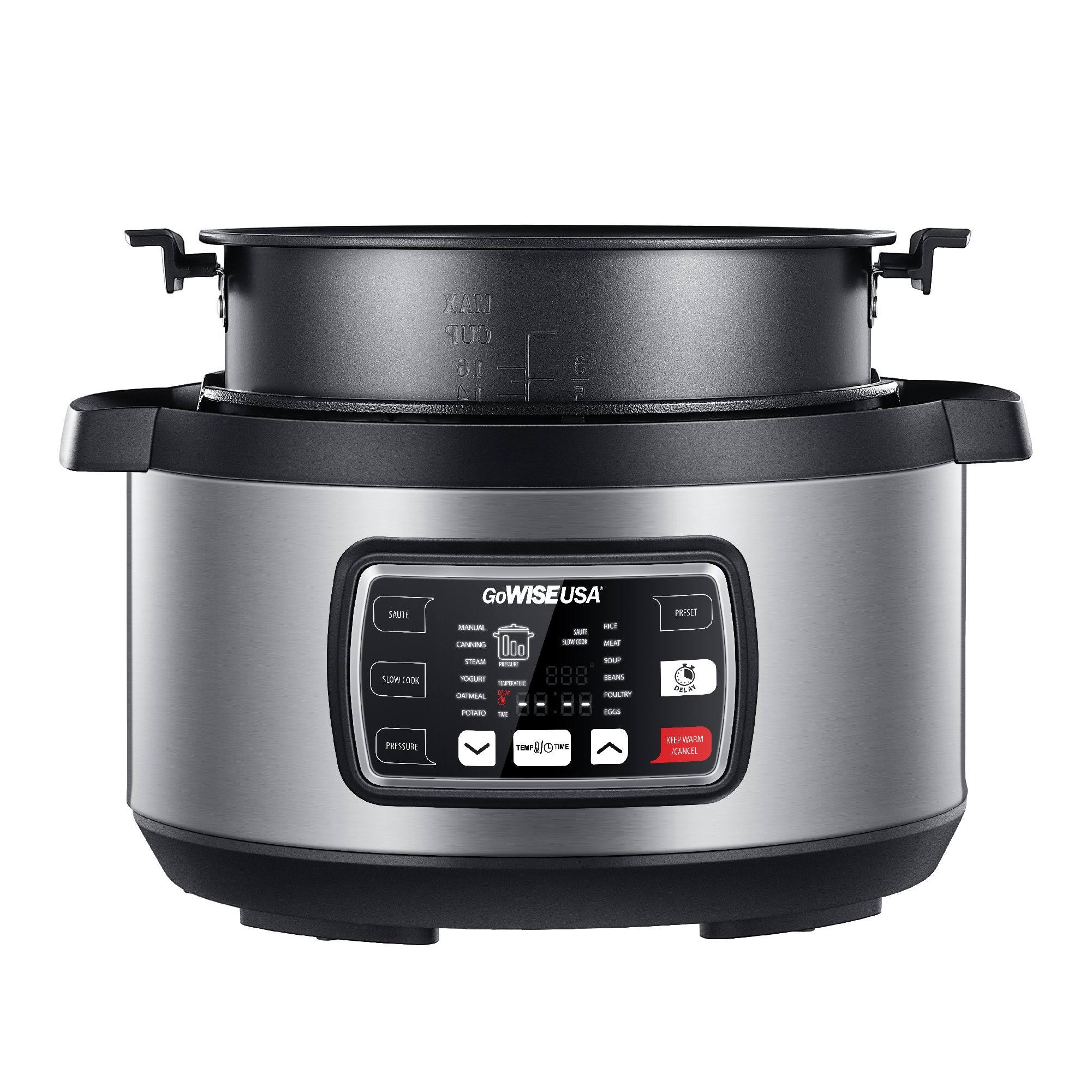 GoWISE USA Ovate 9.5 qt. Oval Electric Pressure Cooker