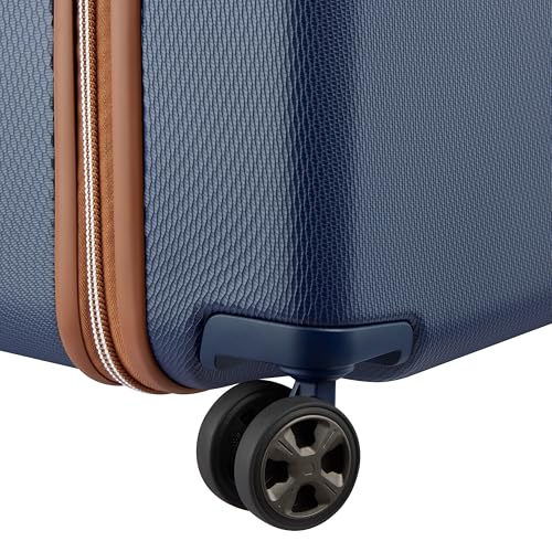 DELSEY PARIS Chatelet Air 2.0 Hardside Luggage with Spinner Wheels, Angora, Checked-Large 28 Inch