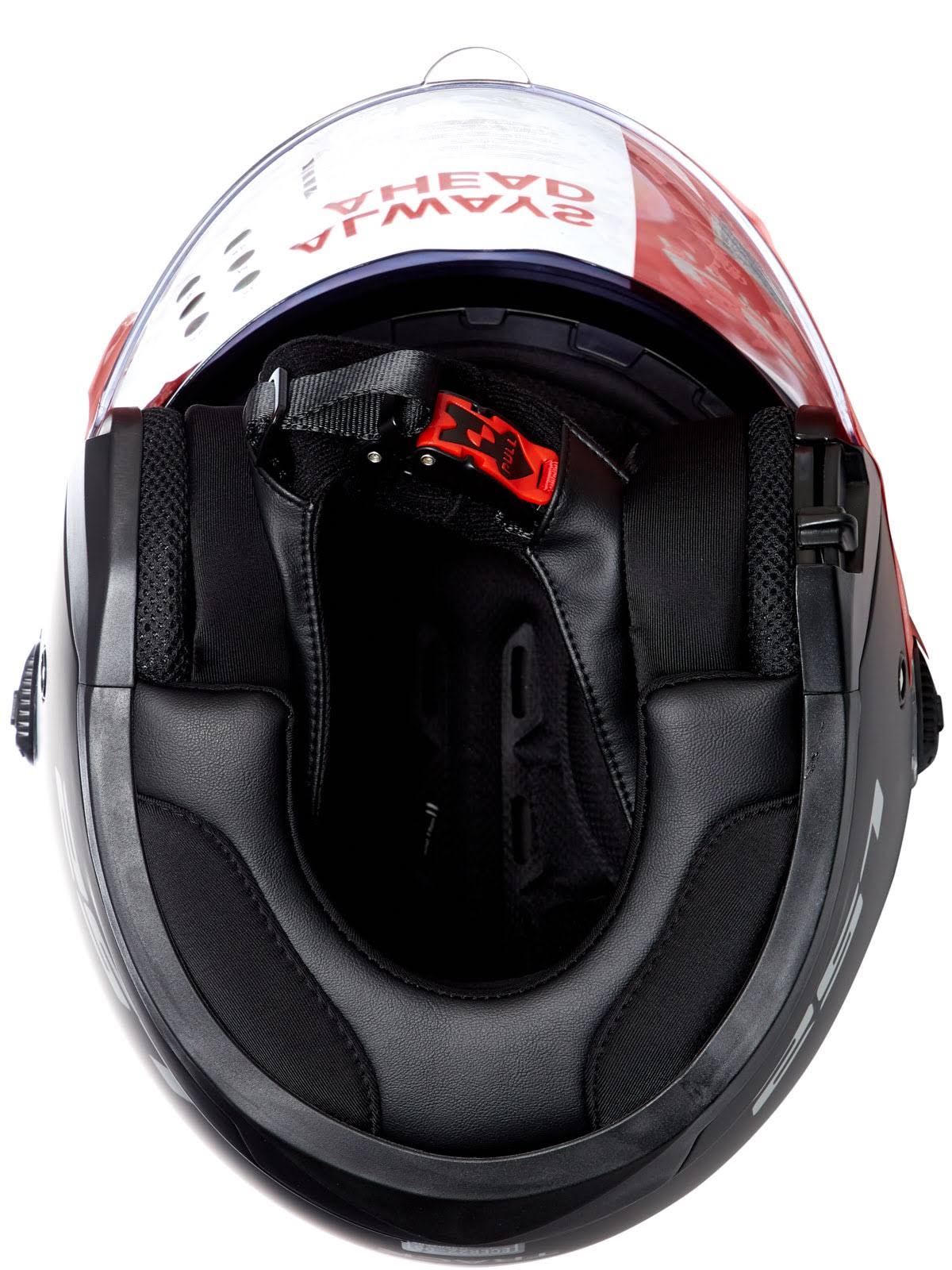 LS2 OF569 Track Jet Helmet, Black, Size XL
