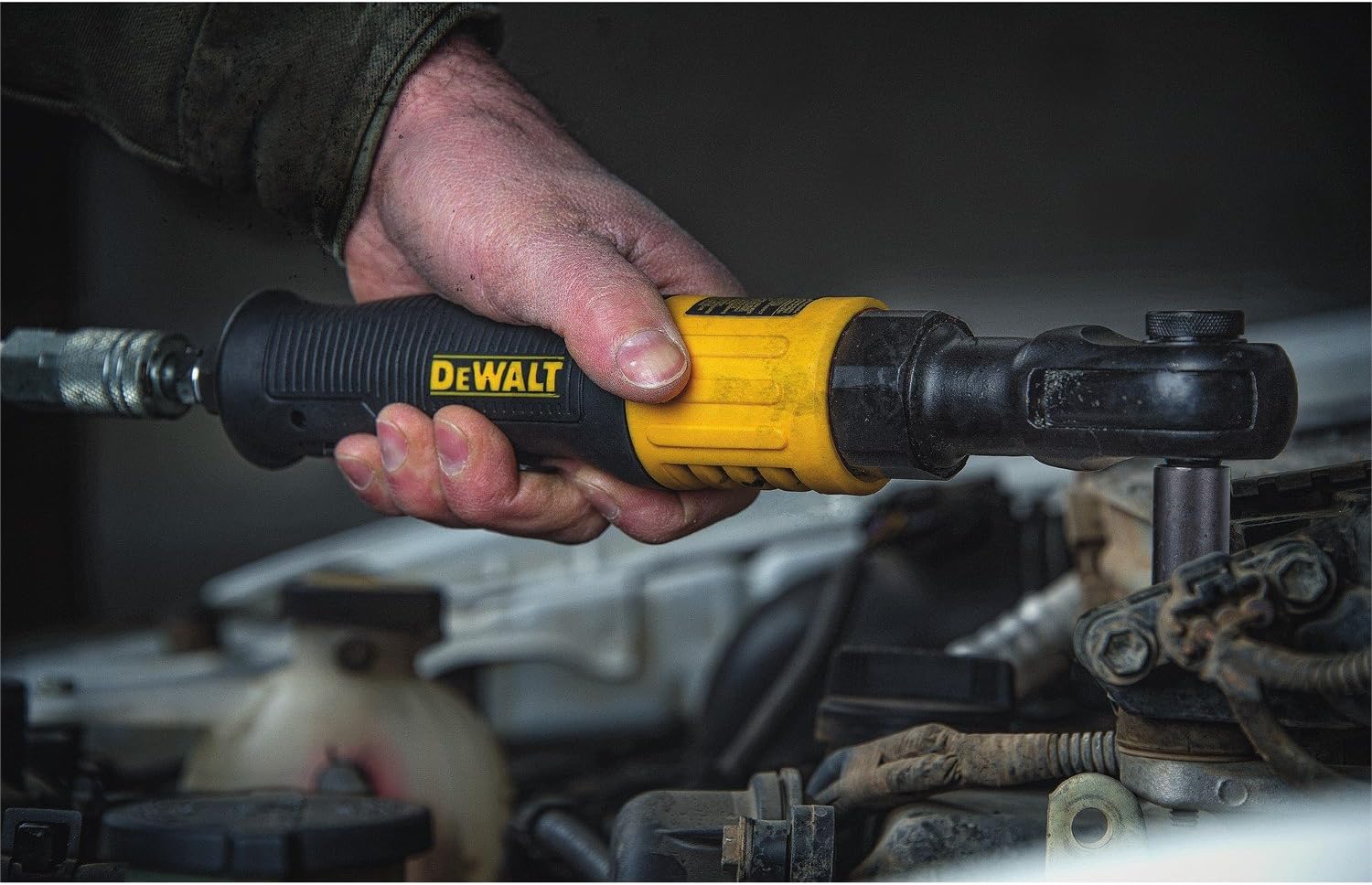 DEWALT Air Ratchet, Square Drive, 3/8-Inch (DWMT70776L) Pack of 2