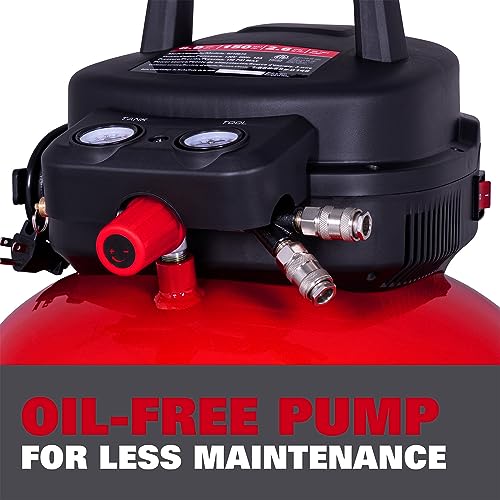 ECOMAX 6 Gallon Pancake Air Compressor
