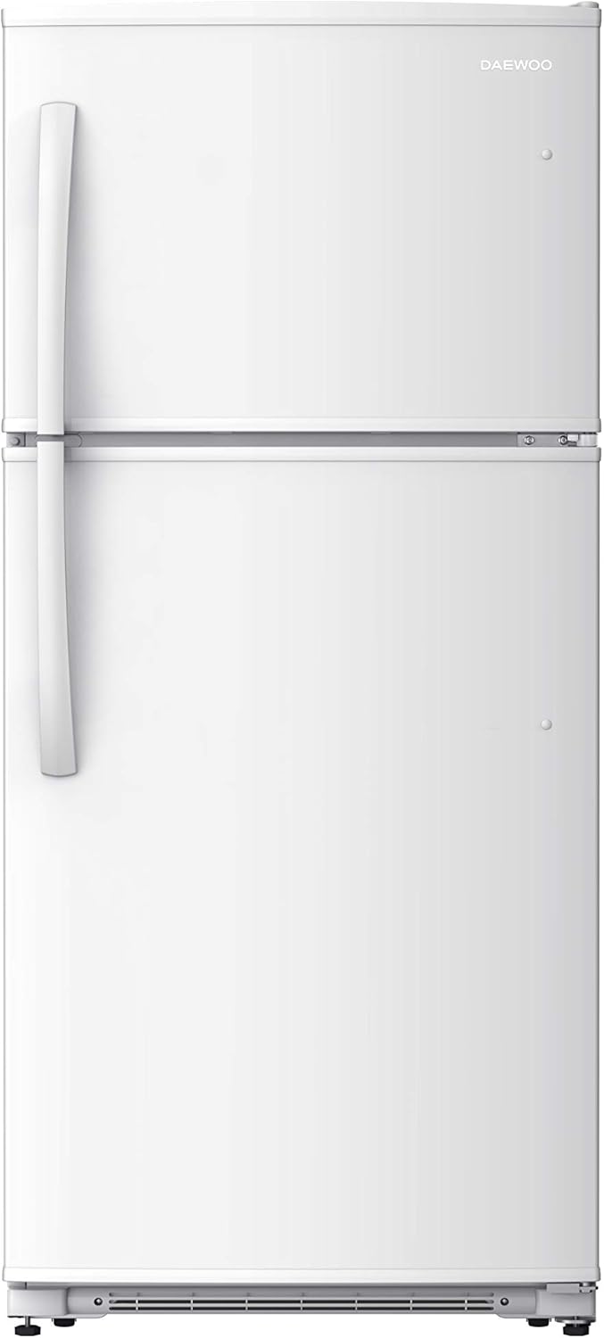 Daewoo RTE18GSWCD Top Mount Refrigerator, 18 Cu.Ft, White, includes delivery and hookup