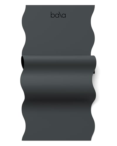 Bala Yoga Mat for Home Gym - Non Slip Exercise Mat for Home Workout, Stretching, Pilates, Aerobics & Floor & Fitness Work Out - Indoor Exercising Mat