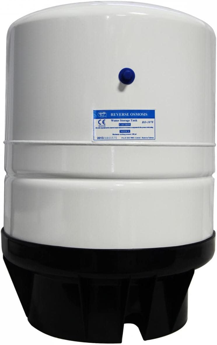 14 Gallon Pre-pressurized Reverse Osmosis Water Storage Tank with 1/4" NPT Male Threaded Connection