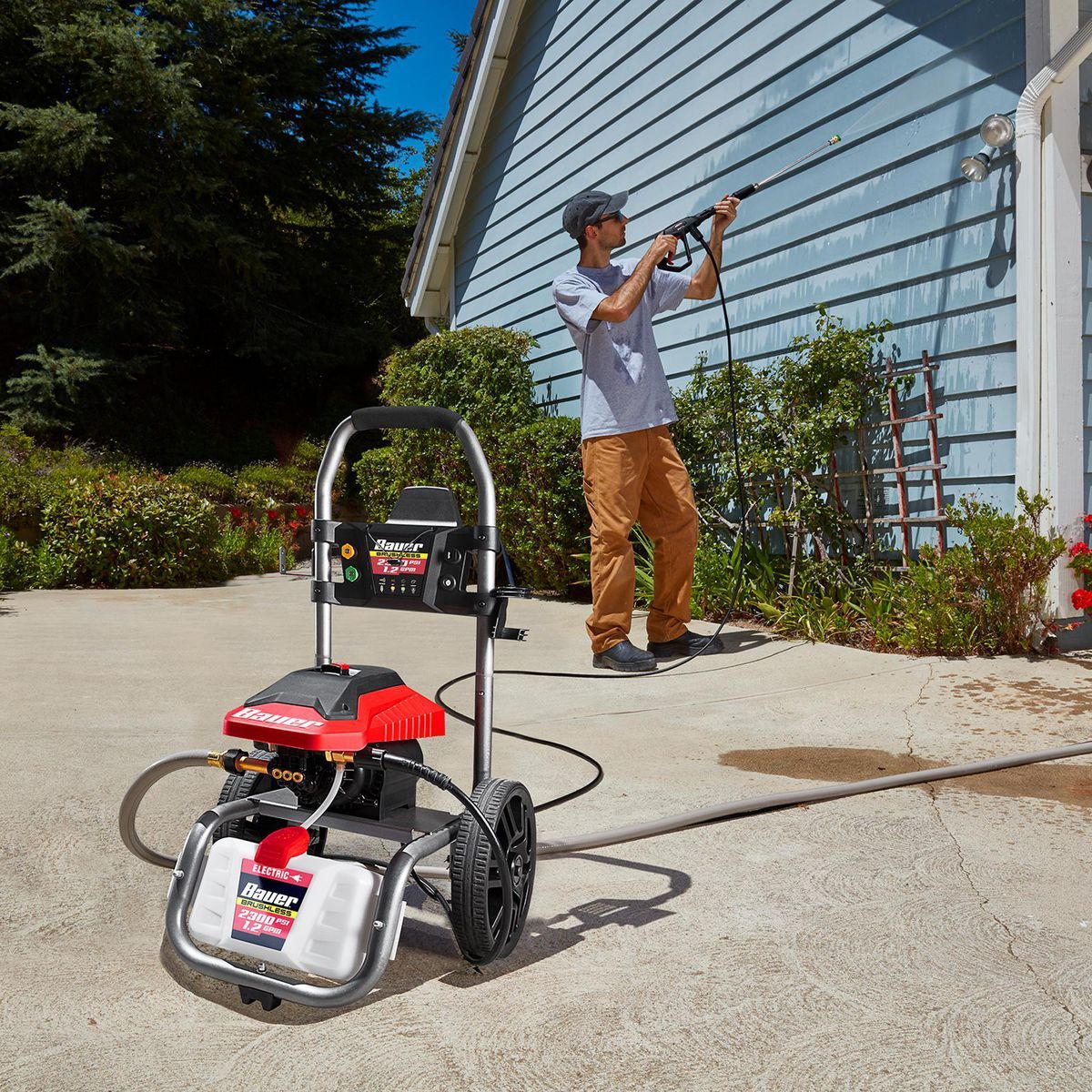 BAUER 2300 PSI, 1.2 GPM Brushless Max Performance Electric Pressure Washer