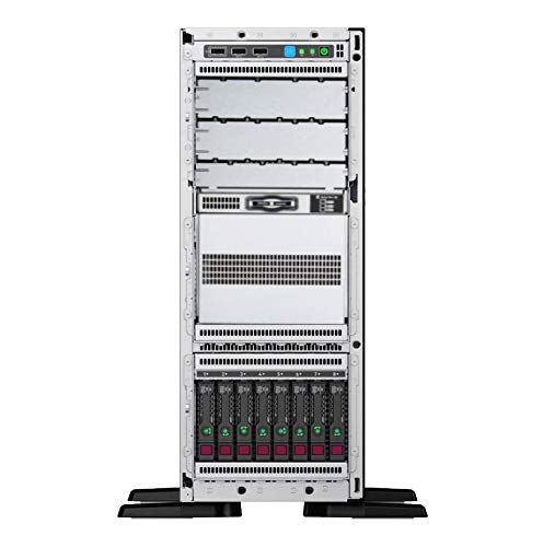 HP ProLiant ML350 G10 Tower Server, Intel Xeon 3106 8 Core, 64GB DDR4, 16TB HDD, RAID, Windows Server 2019 OS (Renewed)
