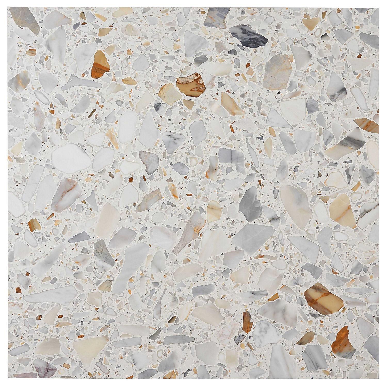 Terra Italia 23.62 in. x 23.62 in. Honed Terrazzo Floor and Wall Tile Ivy Hill Tile - Shop Hardware Tools Online Store