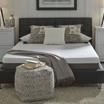 10x22 Medium Gel Memory Foam Mattress Luxury Solutions Mattress Size: Twin