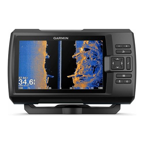 Garmin 010-02550-00 Striker Vivid 4cv, Easy-to-Use 4-inch Color Fishfinder and Sonar Transducer, Vivid Scanning Color Palettes
