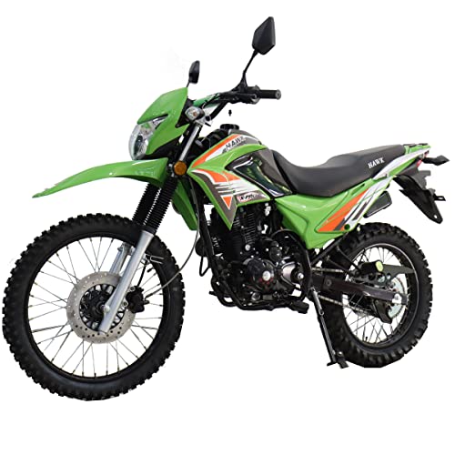 250cc Dirt Bike Hawk 250 Enduro Street Bike Motorcycle Bike(Red)