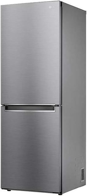 LG LRBNC1104S 24" Bottom Freezer Refrigerator with 10.8 Cu. Ft. Capacity, Door Cooling+, Smart Inverter Compressor, Tempered Glass Shelves, Digital Controls, PrintProof™ Finish, ENERGY STAR® Qualified