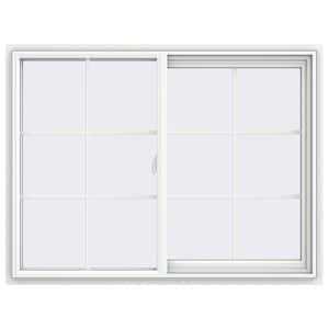 TAFCO Windows Vinyl Slider Window 32 in. x 18 in. White with Dual Pane Insulated Glass VBSI3218 - Shop Hardware Tools Online Store
