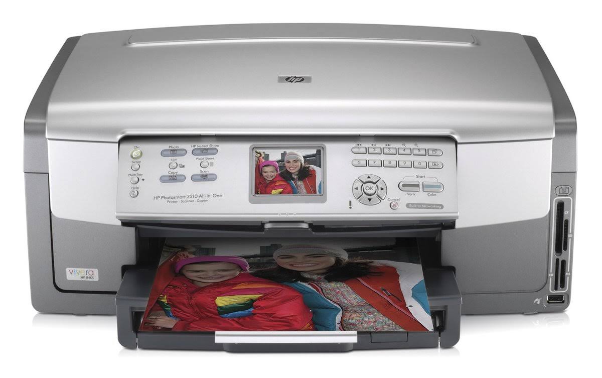 HP Photosmart 3210 All-in-One Printer, Copier, and Scanner