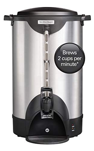 Hamilton Beach Commercial 100 Cup Stainless Steel Coffee Urn (HCU100S)