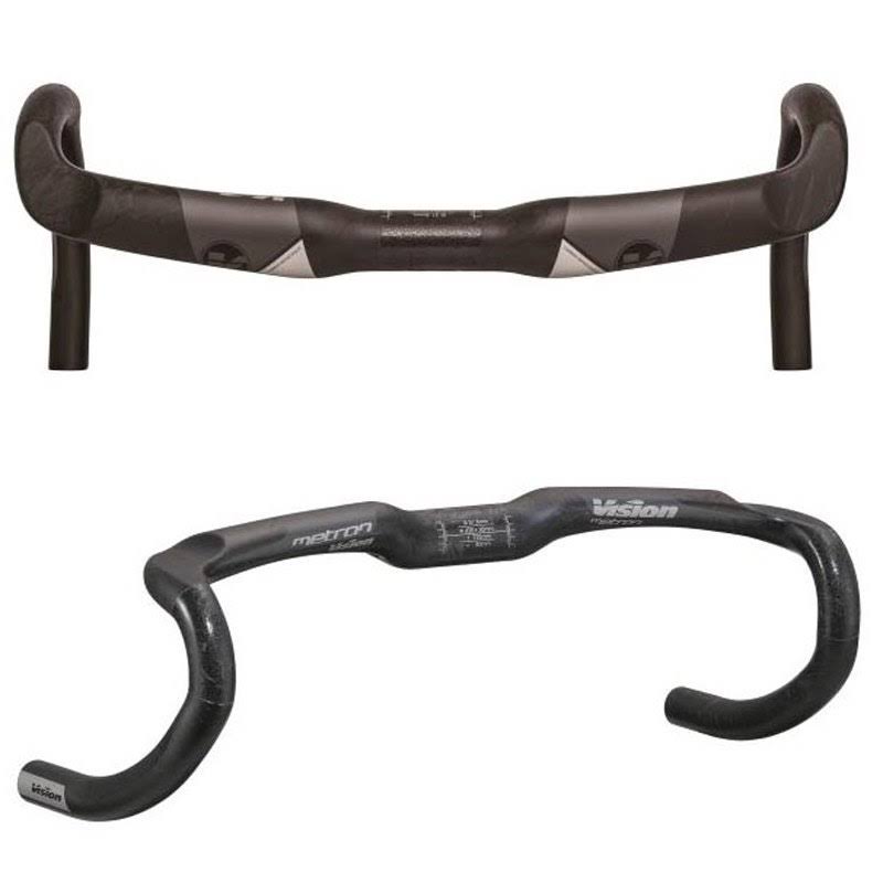 Vision Handlebar Metron 4D Carbon Di2 31.8mm 400mm Black/Grey