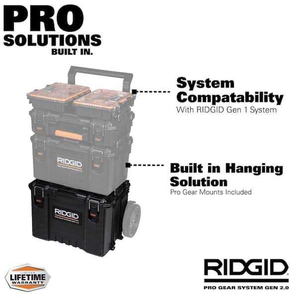 Ridgid 2.0 Pro Gear System 22 in. XL Tool Box Storage - Shop Hardware Tools Online Store