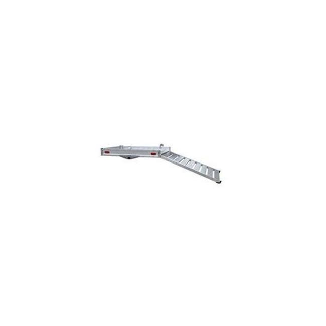 Erickson Manufacturing  50 x 30.2 in. Aluminum Mobility Hitch Cargo Carrier for 2 in. Receiver, Silver