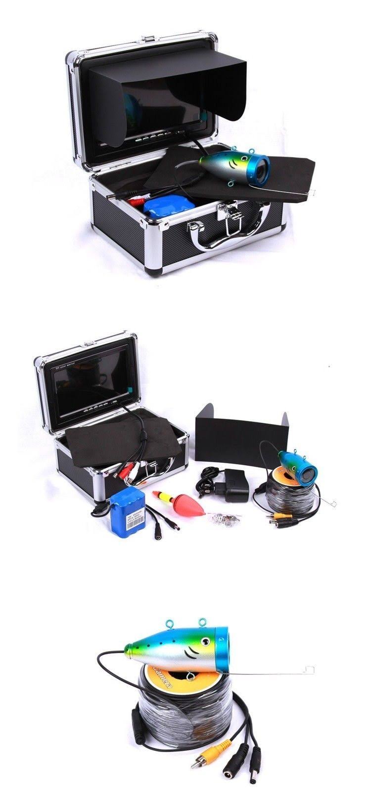 Underwater Fish Finder Anysun Professional Fishing Video Camera with 7x22 TFT Color LCD